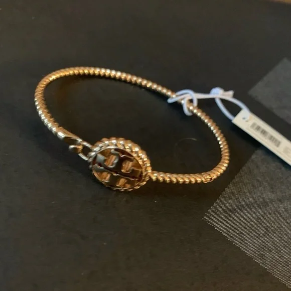 Tory Burch | Jewelry | Nwt Tory Burch Womens Rope Logo Gold